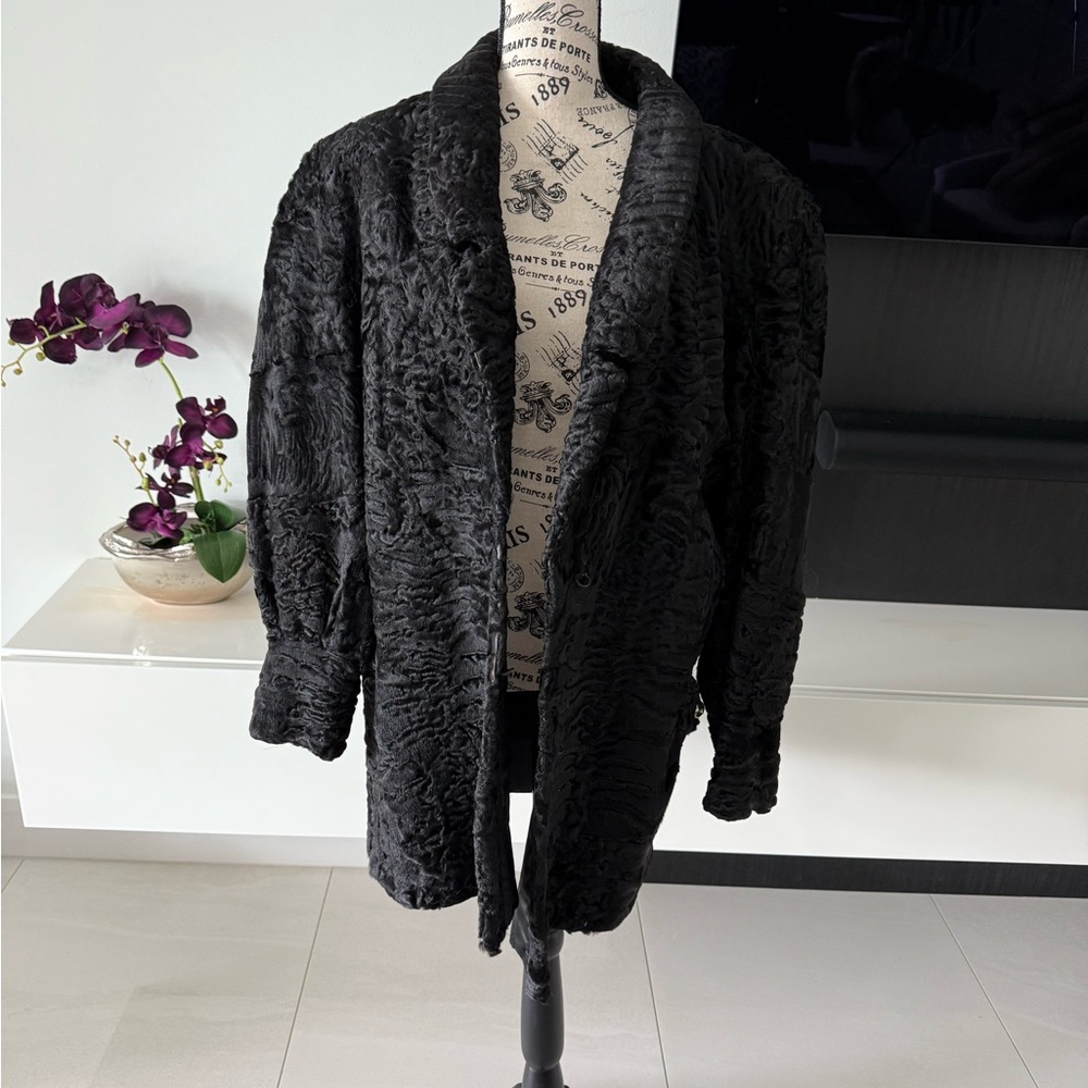 Vintage Swakara Lamb Coat